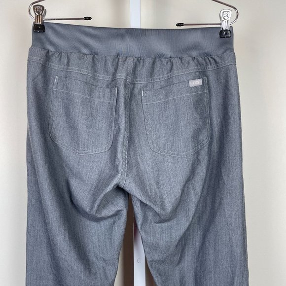 FIGS Zamora Joggers Scrub Uniform Pants Graphite Gray Womens Small - Picture 6 of 8